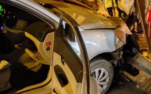 В Мариуполе пьяный водитель на «Hyundai» въехал в павильон с детской одеждой (ДОПОЛНЕНО)