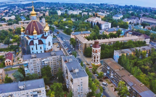 Розповідь Сергія Бурова про центр Маріуполя