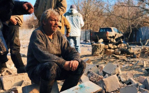 На Донетчине управляемый снаряд калибра 152 мм уничтожил жилой дом (ФОТО+ДОПОЛНЕНО)