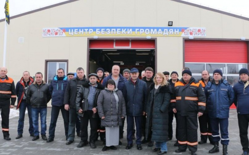 Поляки изучили перспективы развития добровольной пожарной охраны в Донецкой области (ФОТО)