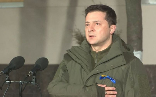 Президент Владимир Зеленский приехал в Мариуполь 