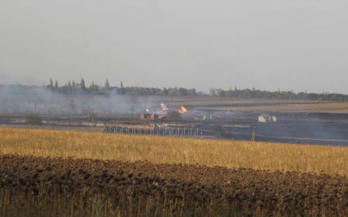 Пожар на складе боеприпасов в Приазовье продолжается: Новоянисоль отключили от газа (ФОТО)