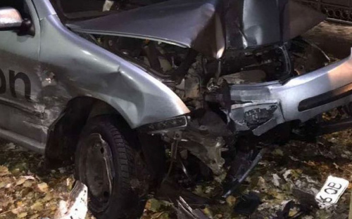 В Мариуполе два автомобиля такси попали в ДТП