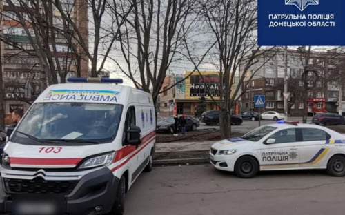В Мариуполе «скорая» ехала на вызов и попала в аварию