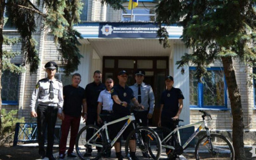 В курортном поселке под Мариуполем появилась велополиция (ФОТО)