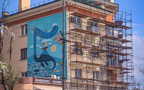 У Маріуполі окупанти знищили ще один мурал