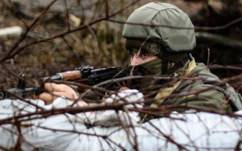 На Донбассе ранен украинский военный. Боевики открыли огонь вблизи Мариуполя