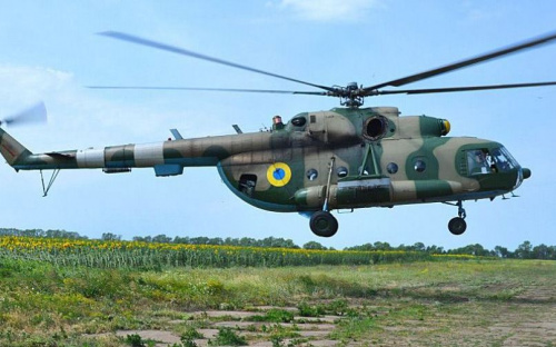 В Донецкой области раненых военных эвакуировали по воздуху (ФОТО+ВИДЕО)