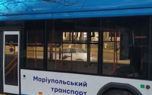 В Мариуполе троллейбусы, следующие из Приморского района, временно изменят схему движения