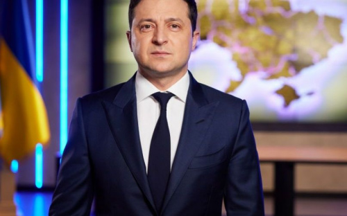 Нарушением суверенитета и территориальной целостности Украины назвал Зеленский признание РФ «независимости» ОРДЛО