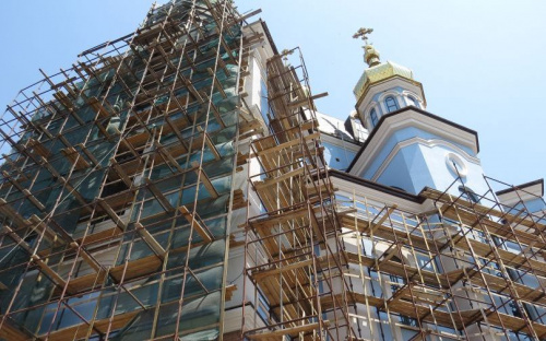 В самом большом храме Мариуполя построят смотровую площадку и лифт (ФОТО)