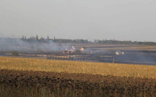 При ликвидации пожара склада под Мариуполем обезврежено 1246 взрывоопасных предметов