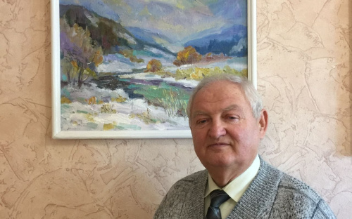 Маріупольський художник Василь Коренчук, втративши творчий спадок, продовжив працювати у Львові