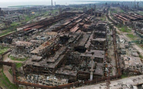 Оккупанты хотят восстановить «Азовсталь» в Мариуполе
