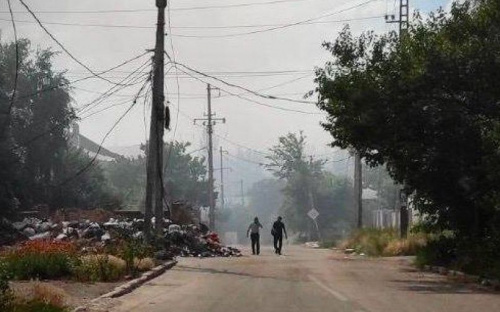 В Мариуполе несколько дней горит мусорный полигон