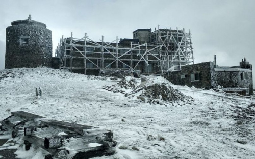 В Карпатах в третий день лета лежит снег