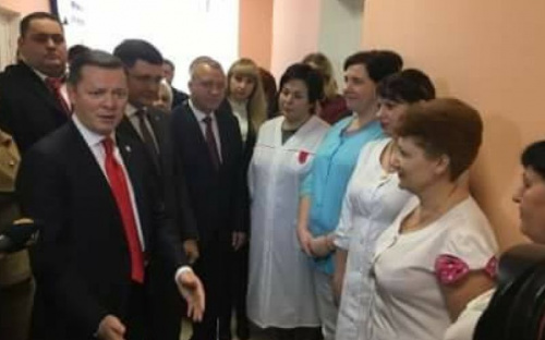 В Мариуполь приехал лидер Радикальной партии Олег Ляшко (ФОТО)