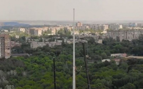Флаг Украины на Донетчине поднимут на флагштоке высотой в 80 метров