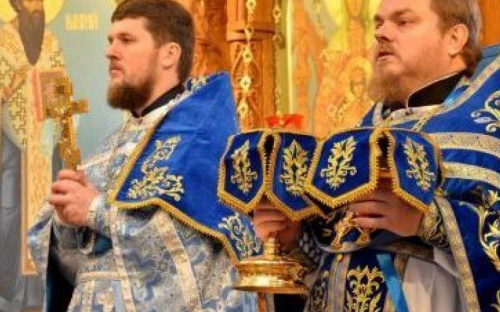 Богослужение в Мариуполе: Собор Архистратига Божия Михаила (ПРЯМАЯ ТРАНСЛЯЦИЯ)