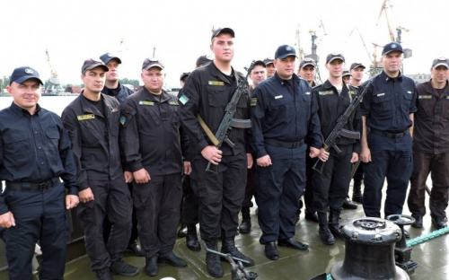 В День освобождения Мариуполя морские пограничники приняли присягу (ФОТО+ВИДЕО)