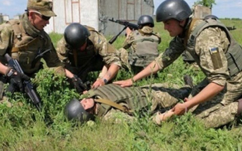Боевики стреляли под Мариуполем. Среди бойцов ВСУ есть погибший и раненый