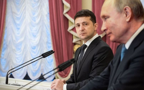 Зеленский предлагает Путину встретиться «в любой точке украинского Донбасса»