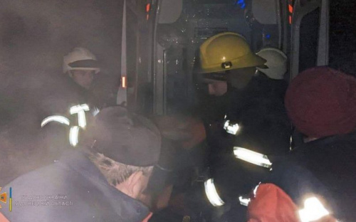 В Донецкой области в огне пострадали по двое детей и взрослых