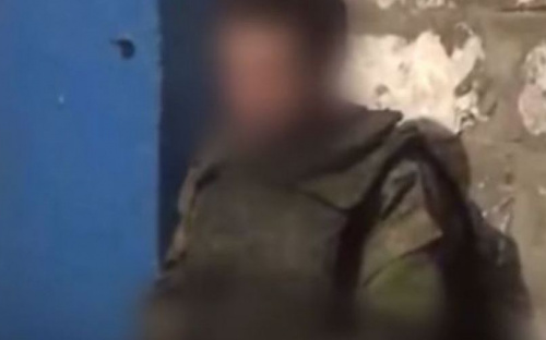Опубликовано видео допроса боевика, который перебежал к украинским бойцам на Донбассе