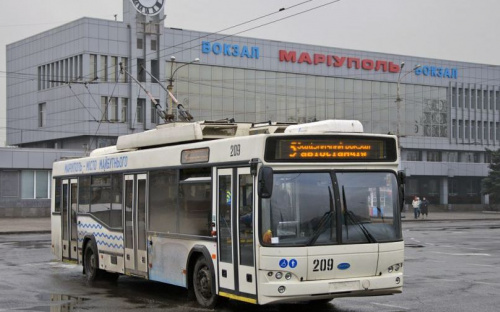 Левый берег Мариуполя свяжут с ж/д вокзалом троллейбусным маршрутом?