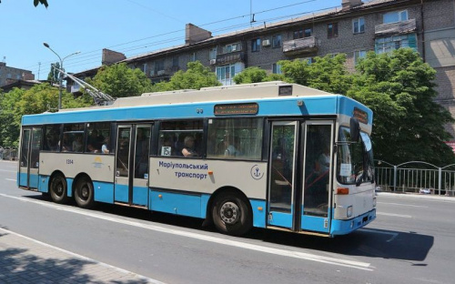 В Мариуполе временно остановят движение троллейбусов пяти маршрутов