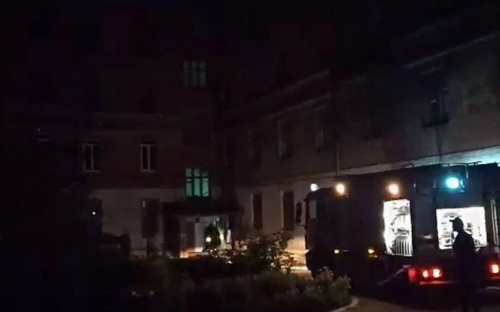 В Мариуполе три пожарные машины тушили корпус ПГТУ (ФОТО + ВИДЕО)