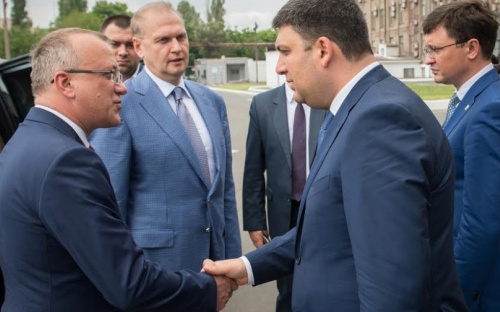 Мариупольские металлурги представили Владимиру Гройсману экологическую программу на $318 млн (ФОТО)