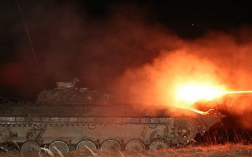 Окраины Водяного и Гнутово обстреляны из БМП и гранатомётов 