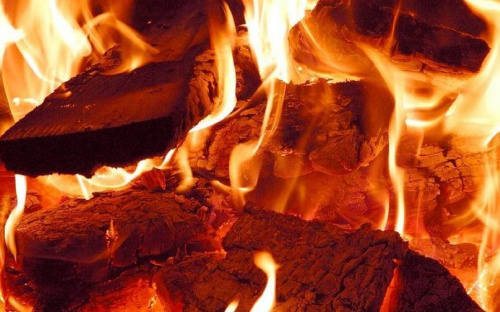 Мариуполец едва не сгорел в собственном дворе