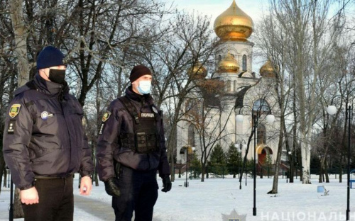 Во время рождественских богослужений у храмов Донетчины будут дежурить сотни полицейских