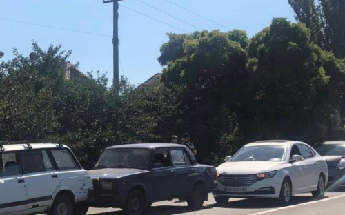 В Мариуполе в аварии столкнулись четыре автомобиля