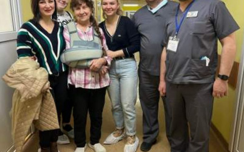 Раненная мариупольчанка нашла своих родных во Львовской области