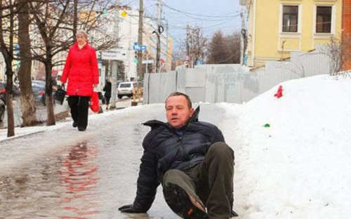 В Мариуполе растёт количество жертв гололеда 