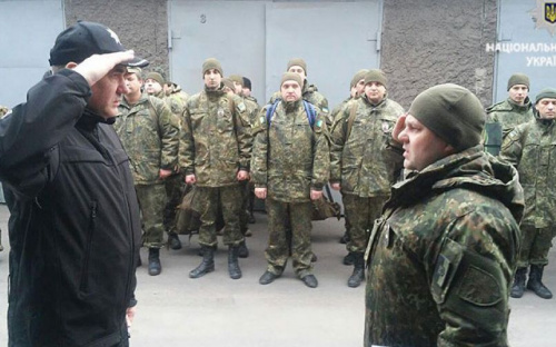 Полицейских проверили на боеготовность перед поединком «Мариуполя» с «Динамо» (ФОТО)