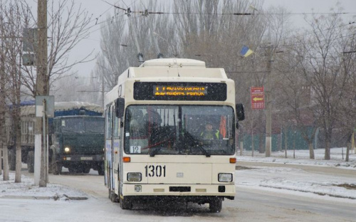 Два троллейбуса в Мариуполе изменят маршрут