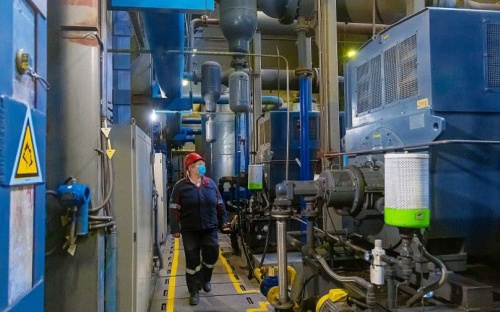 Компрессорная станция на мариупольском меткомбинате полностью прошла капремонт