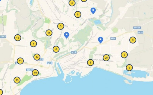В Мариуполе запустили карту, которая поможет найти объекты с пандусами