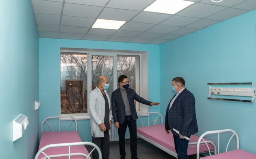 В Мариуполе завершили ремонт отделения сосудистой хирургии