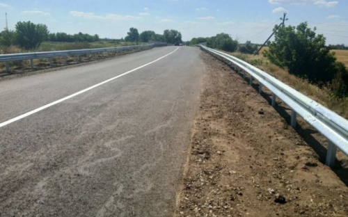 Мост на основной магистрали между Донетчиной и Запорожьем отремонтировали