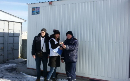 На КПВВ Донетчины появился медицинский блок-модуль (ФОТО)