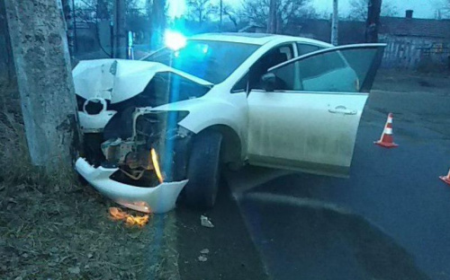 В Мариуполе водитель иномарки сбил человека (ФОТО)
