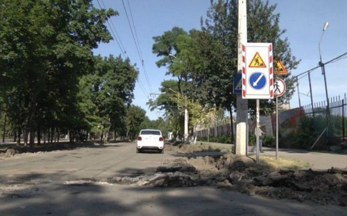 Ремонт проспекта Победы в Мариуполе завершат к сентябрю