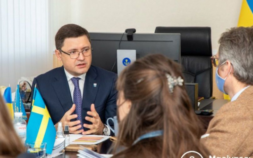 IT-школа, частный университет и медицинский комплекс: Вадим Бойченко рассказал послу Швеции о перспективах Мариуполя
