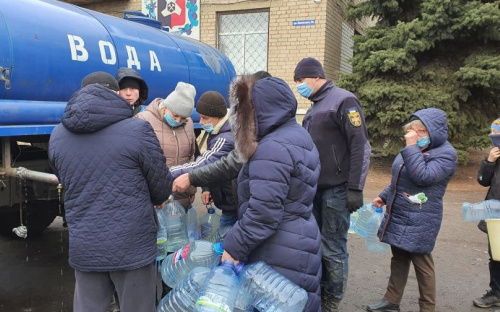 Два города и три поселка на Донетчине на неделю остались без централизованного водоснабжения