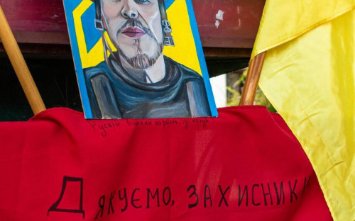 У Тернополі відбулася фотовиставка, присвячена героям оборони «Азовсталі»